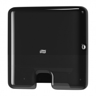 Диспенсер для бумажных полотенец листовых Tellus/ TORK мини Interfold, черный 552108 
